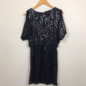 Forever 21 Black Sequin Dress
